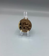 Load image into Gallery viewer, School Leavers engraved Medal Disc shape personalised Blank
