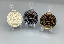 Load image into Gallery viewer, School Leavers engraved Medal Disc shape personalised Blank