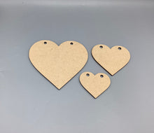 Load image into Gallery viewer, Bunting Heart Blank