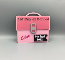 Load image into Gallery viewer, First Day At School Satchel Blank