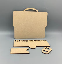 Load image into Gallery viewer, First Day At School Satchel Blank