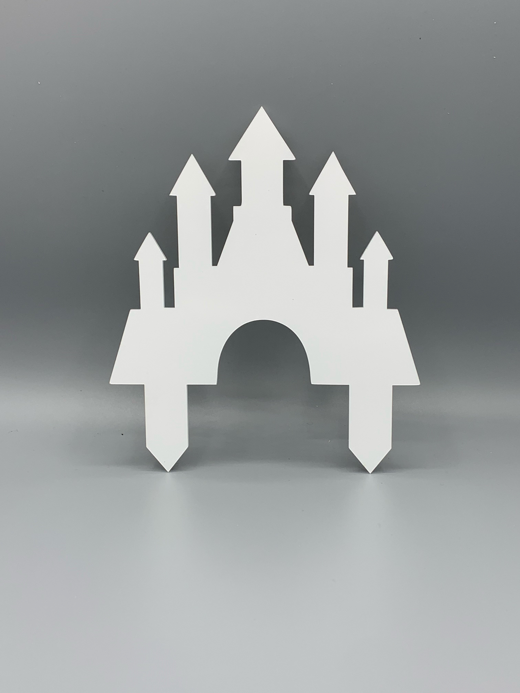 Castle Shaped Cake Topper Blank