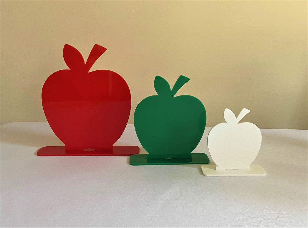 Apple Shapes Standee Blank