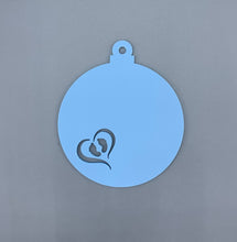 Load image into Gallery viewer, Babies First Christmas Bauble Baby Feet Craft Blank
