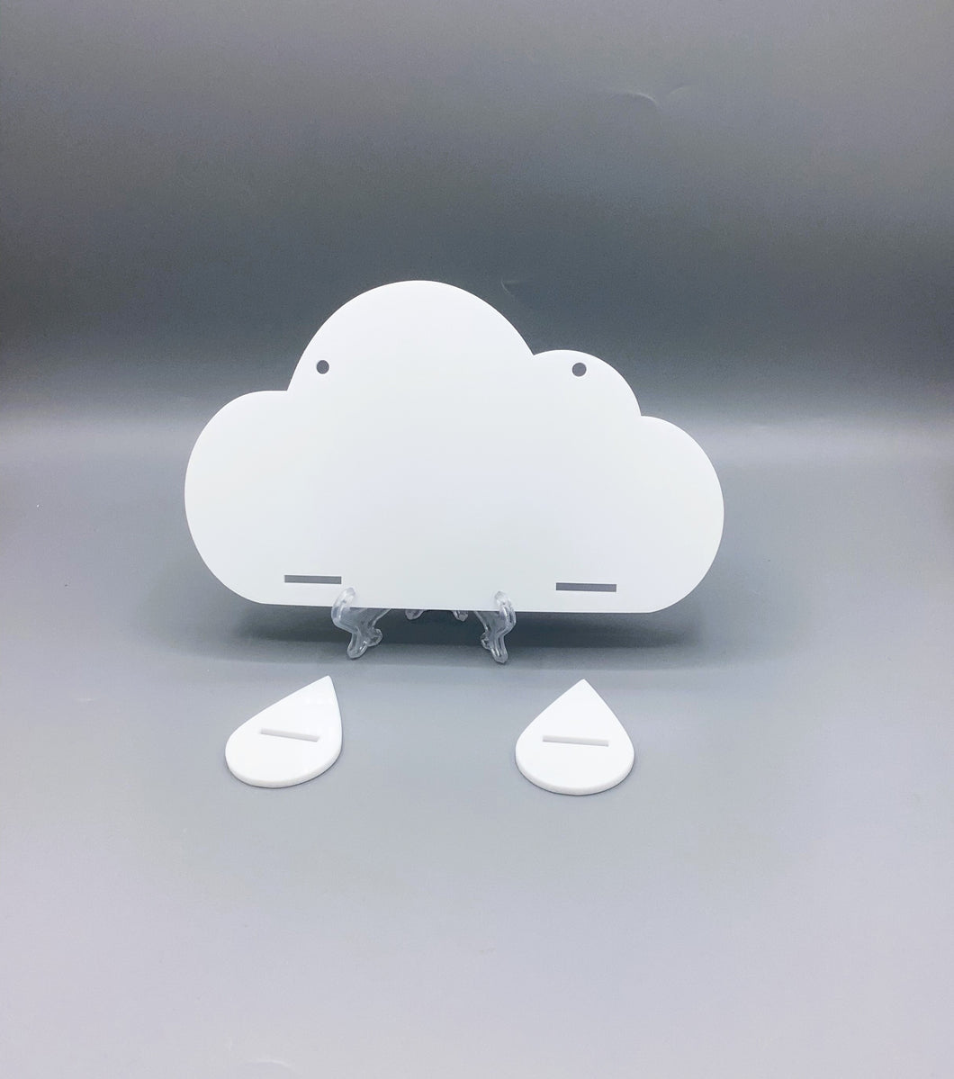 Cloud Shaped Bow Holder Blank