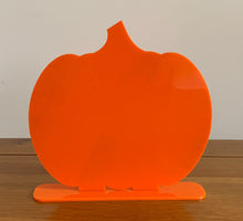 Load image into Gallery viewer, Halloween Pumpkin On Stand Craft Blank
