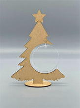 Load image into Gallery viewer, MDF Christmas Tree Bauble Hanger Blank
