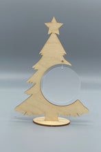 Load image into Gallery viewer, MDF Christmas Tree Bauble Hanger Blank
