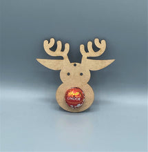 Load image into Gallery viewer, Reindeer Chocolate Holder Bauble Blank
