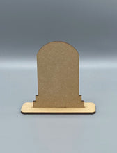 Load image into Gallery viewer, Halloween Tombstone On Stand Craft Blank
