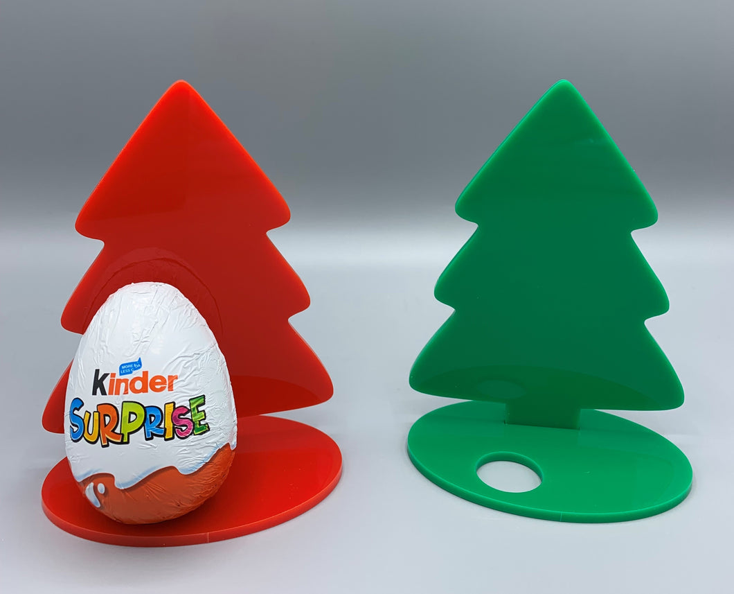 Christmas Tree Kinder Egg Holder Craft Blank