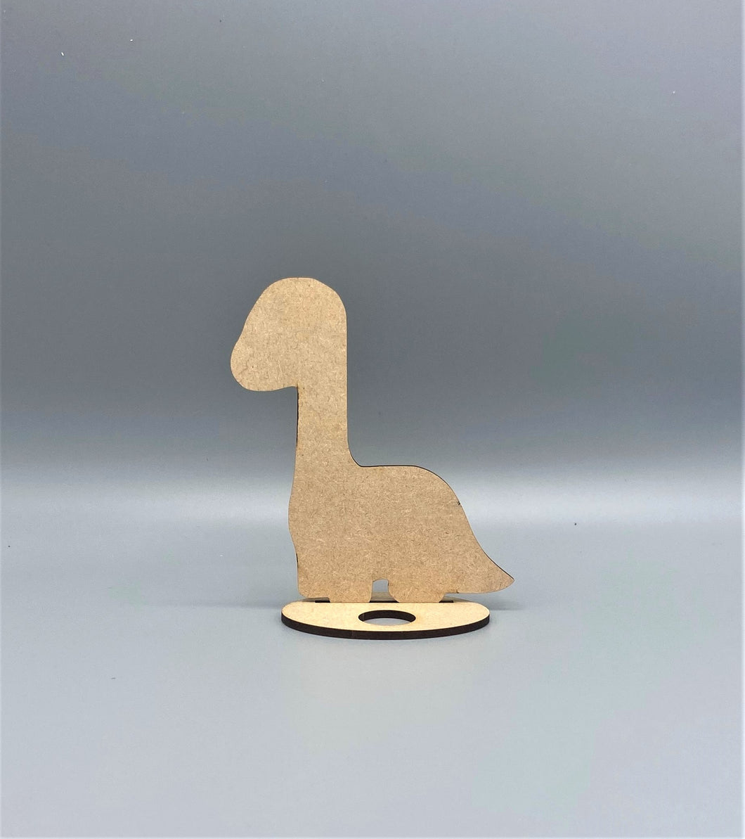 Dippy the Diplodocus Crème Egg Holder Blank