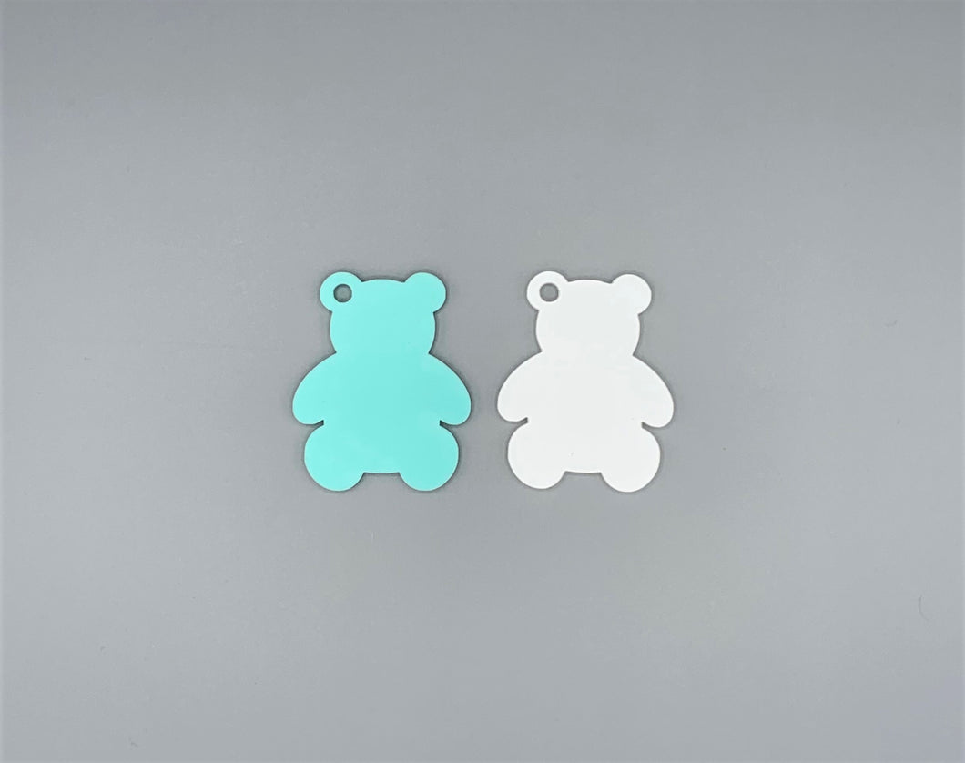 Bear Shape Blank with or without keyring hole